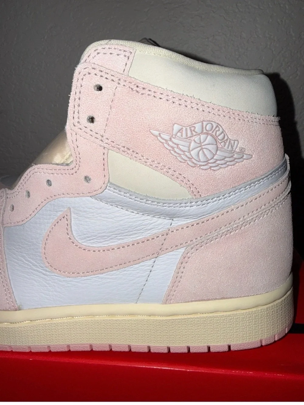 Nike Air Jordan 1 Washed Pink - Pink/White/Cream